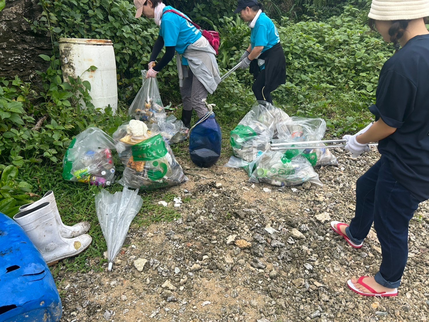 粗大ごみがどうしても減らないのが悩みです。